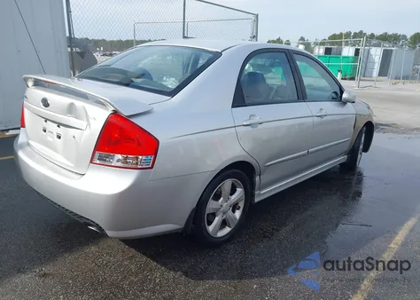 2008 Kia Spectra Sx from USA, damaged, VIN KNAFE121085019683